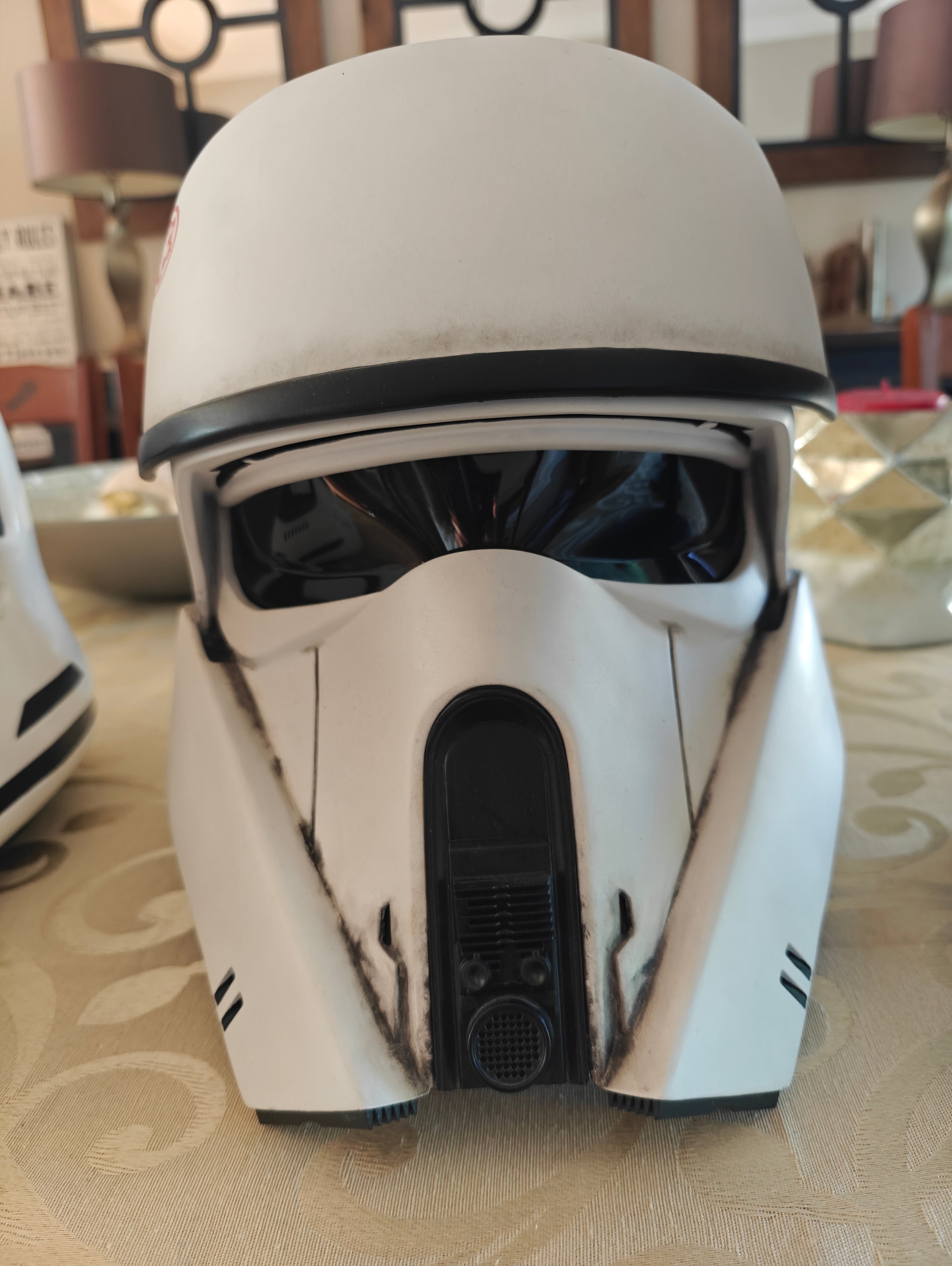 Anovos Star Wars Imperial Tank Trooper Helmet (Weathered) 1:1 Helmet