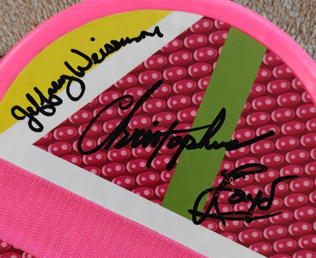 Fox, Lloyd +9 Signed Back to the Future Hoverboard 1:1 Prop Replica