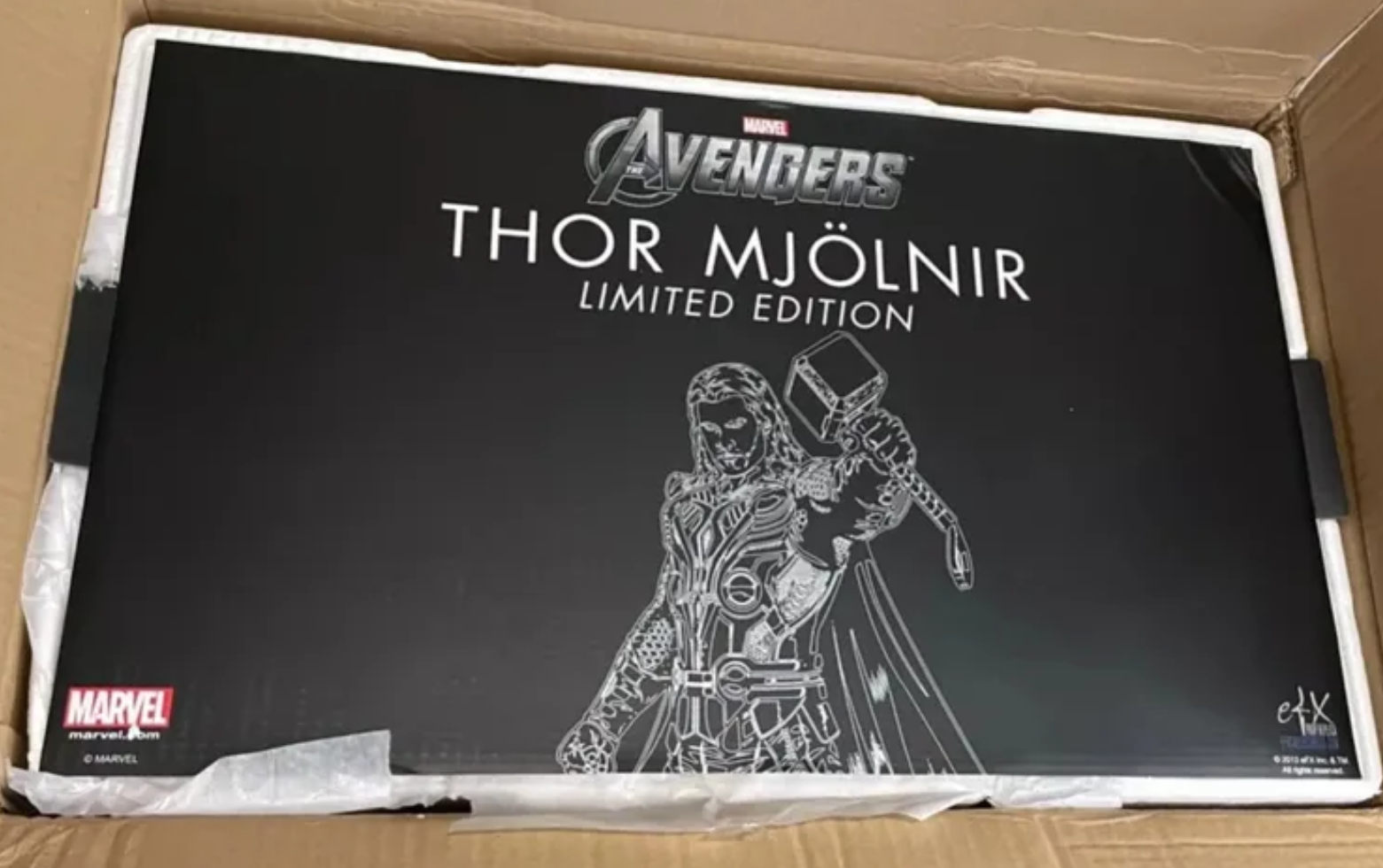 EFX Thor Hammer (Mjolnir) 1:1 Limited Edition Hemsworth Marvel Avengers