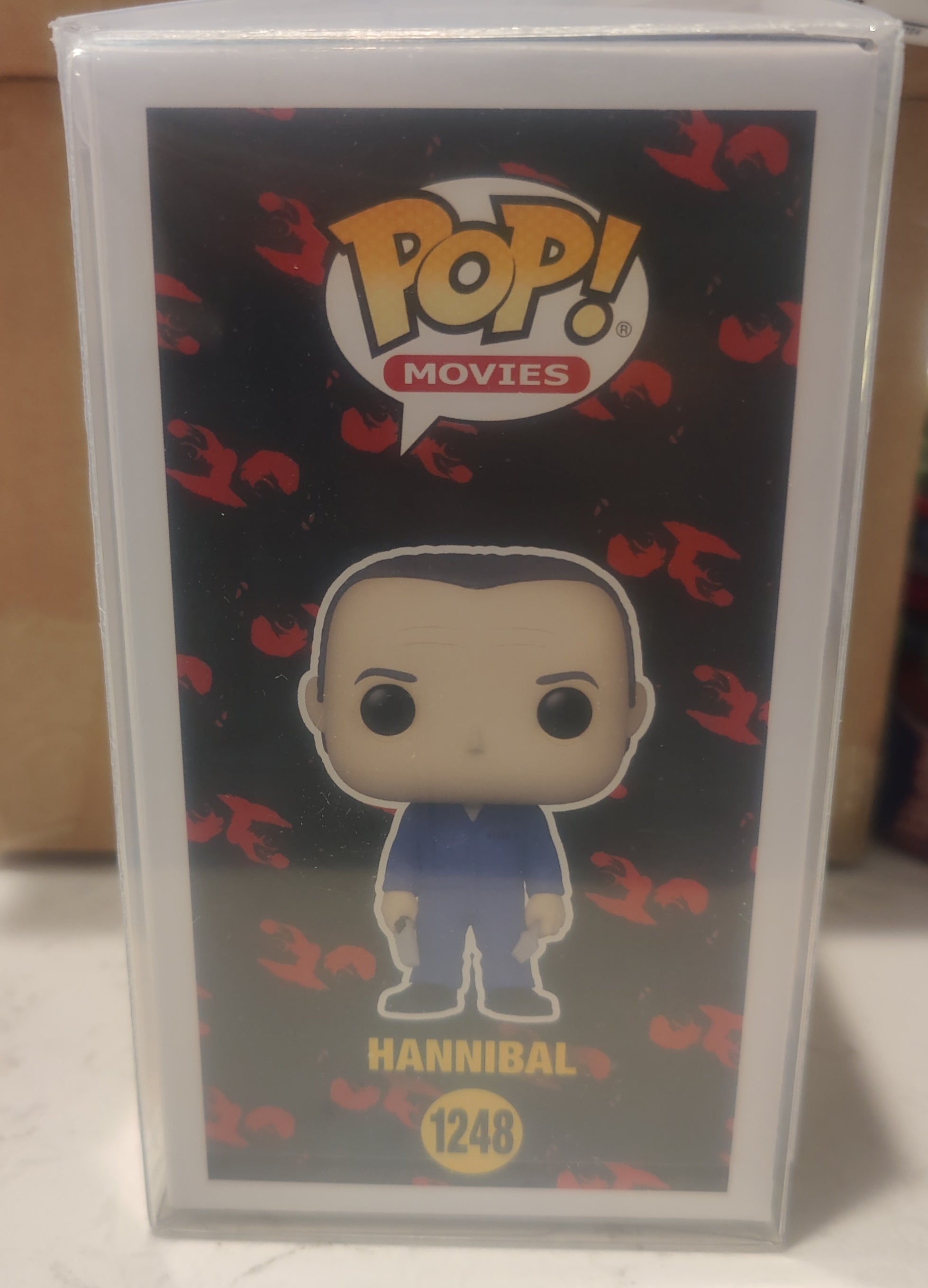 Anthony Hopkins Signed Hannibal Lecter Silence of the Lambs Funko Pop #1248