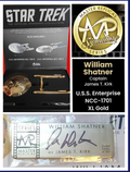 Master Replicas Signature Series Shatner Eaglemoss Star Trek 18k NCC1701 XL Ship