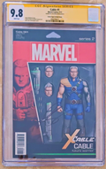 Josh Brolin Signed CGC Signature Series 9.8 Cable #1 (2017) Marvel Comics