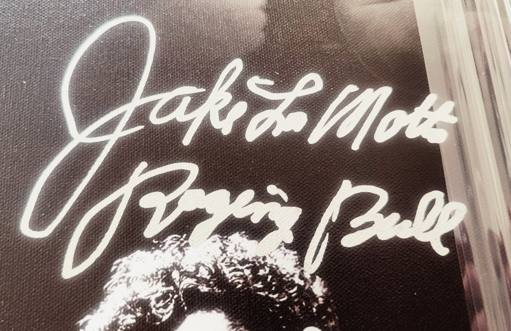 Robert De Niro & Jake LaMotta Dual-Signed Raging Bull 16×20 Framed Giclée #13/30