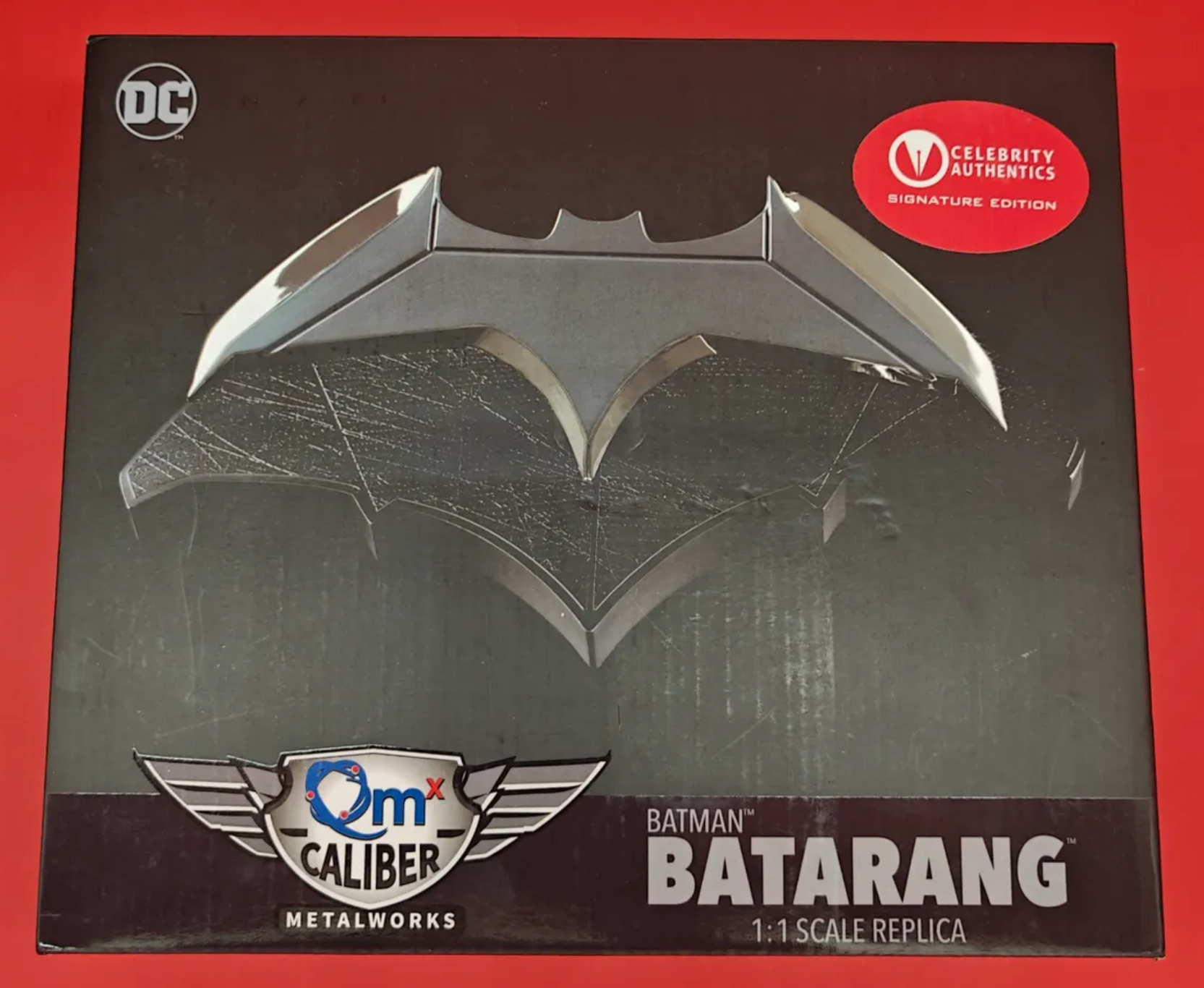 Batman: Legendary Batarang Autographed Prop Replica Collection — 1:1 Scale — Celebrity Authentics Certified