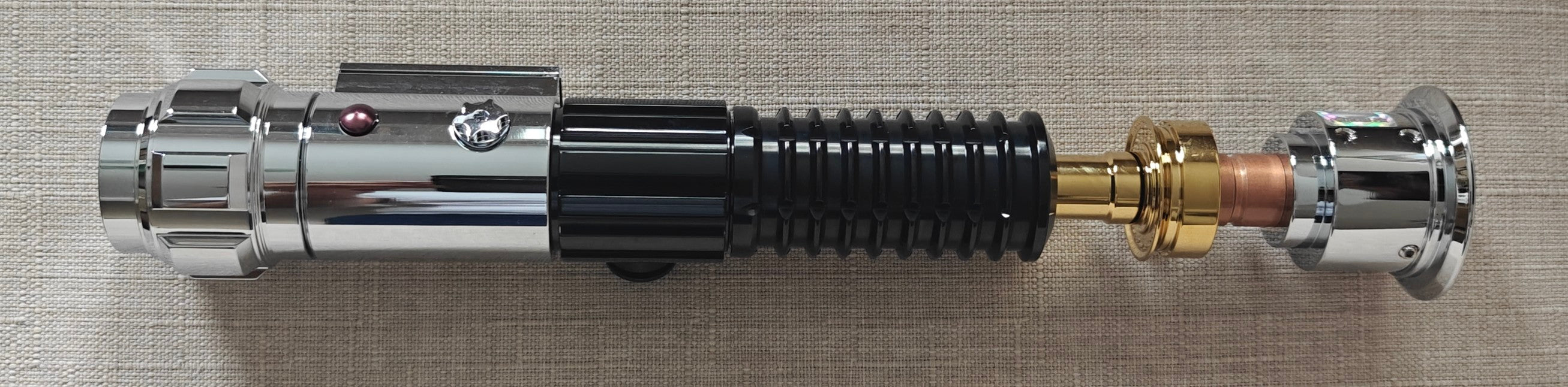 Ewan McGregor Signed Star Wars Revenge of the Sith Lightsaber - Argus Brand - Rare Character Inscription