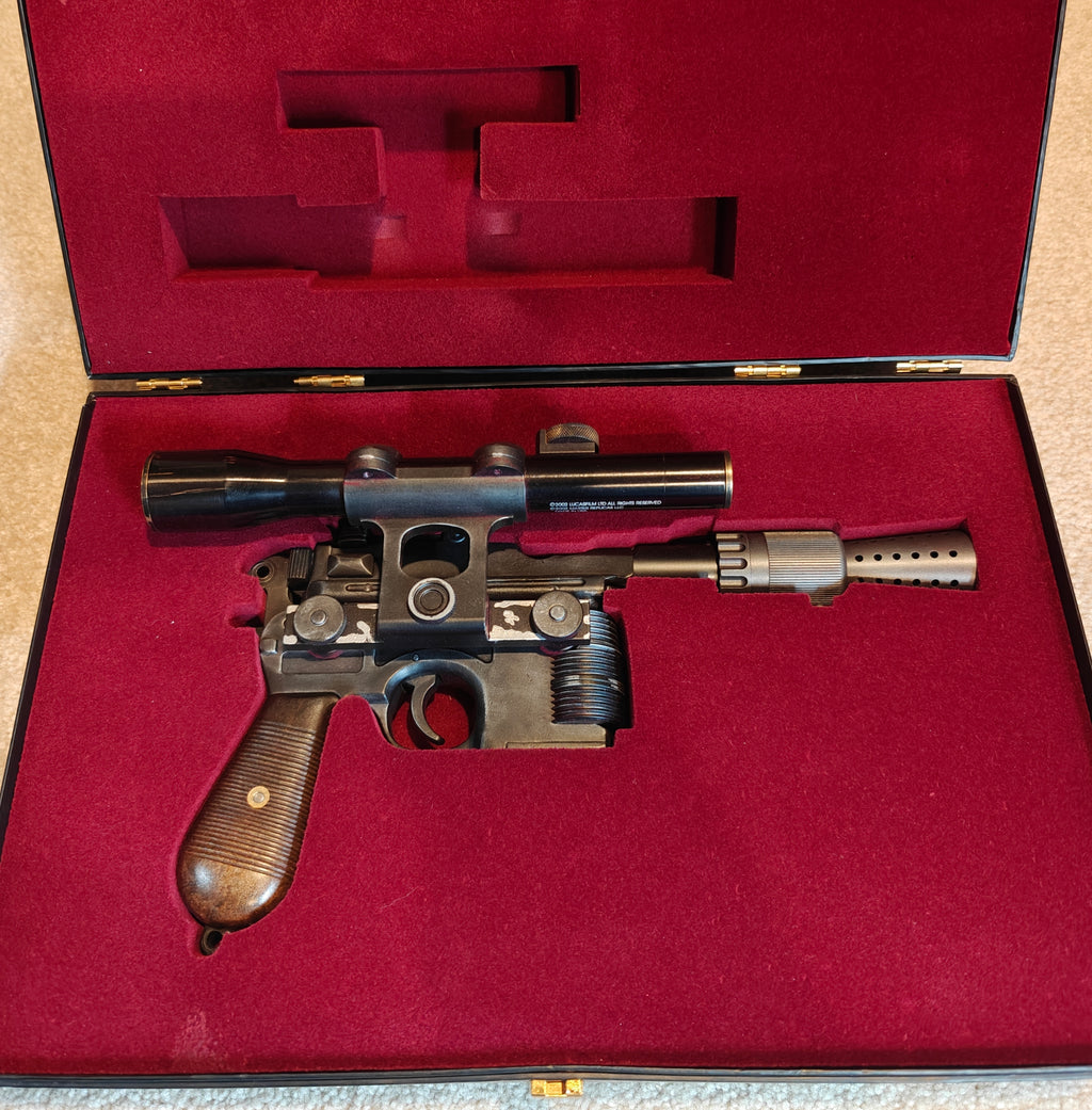 Master Replicas Han Solo Blaster A New Hope Limited Edition SW-101 USA Made