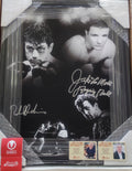 Robert De Niro & Jake LaMotta Dual-Signed Raging Bull 16×20 Framed Giclée #13/30