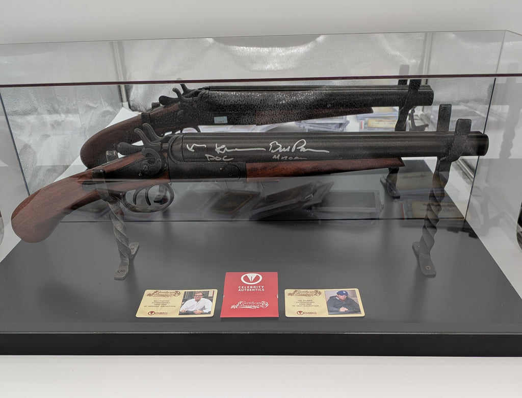 Val Kilmer & Bill Paxton Signed 1881 Street Howitzer Prop Replica from Tombstone (1993)