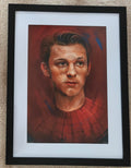 Tom Holland Signed Spider-Man: Homecoming Art Print – Limited Edition Robert Bruno #41/250