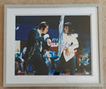 John Travolta & Uma Thurman Dual-Signed Pulp Fiction 16x20 “Jack Rabbit Slim’s Dance” Photo – Celebrity Authentics Verified | 20x24 Matted Wood & Glass Frame | Rare Iconic Collectible