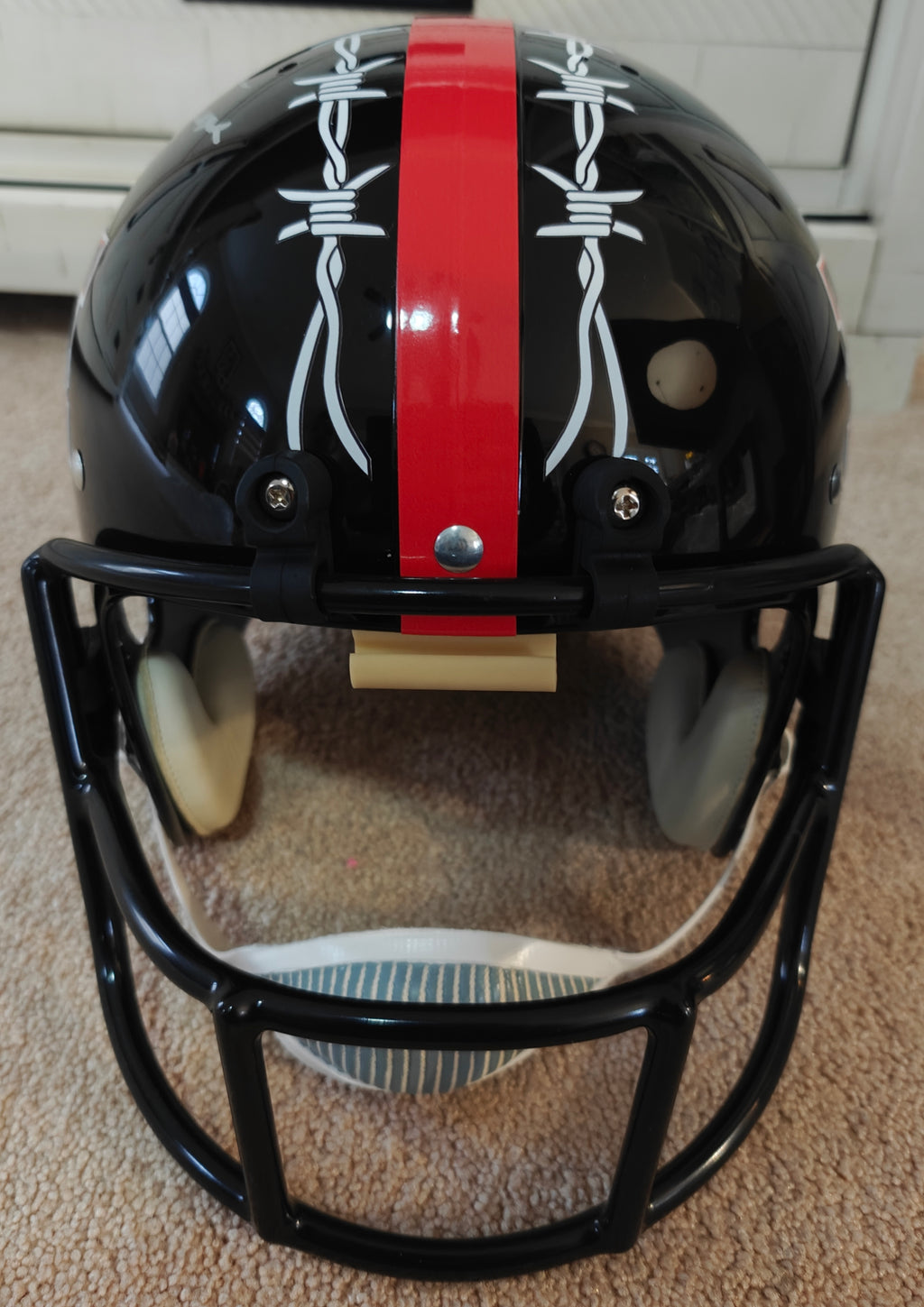 Burt Reynolds Signed & Inscripted 1:1 Football Game Helmet Replica from The Longest Yard