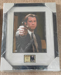 John Travolta Signed 11x14 Vincent Vega Pulp Fiction Photo in 18x22 Studio-Grade