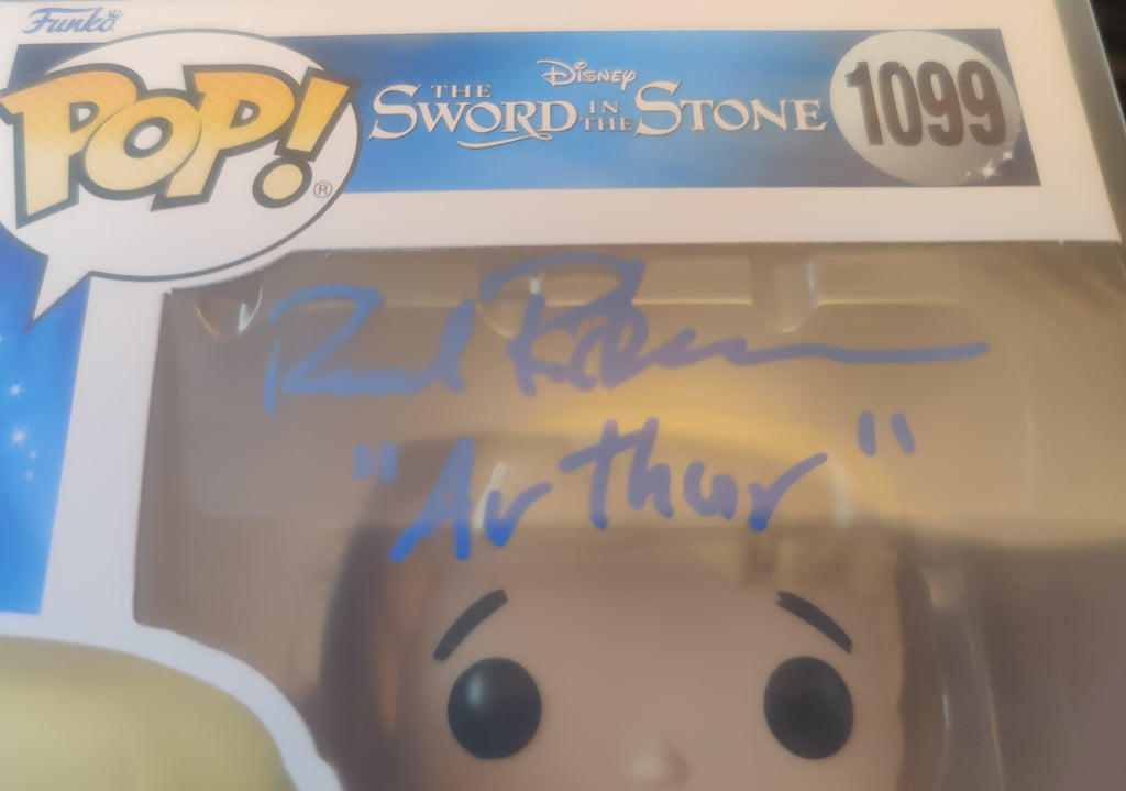 Funko Pop Disney's The Sword in the Stone - Arthur (Signed by Richard Reitherman)
