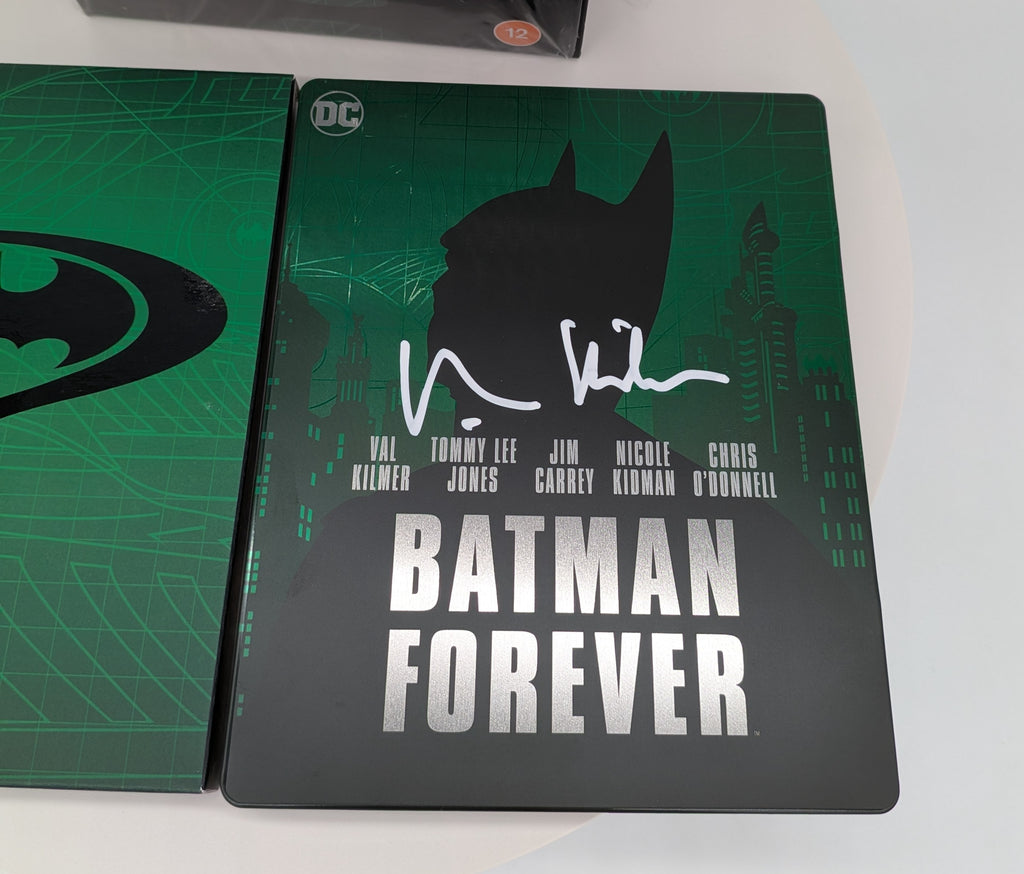 Val Kilmer Signed Batman Forever Steelbook 4K UHD – Ultimate Collector’s Edition