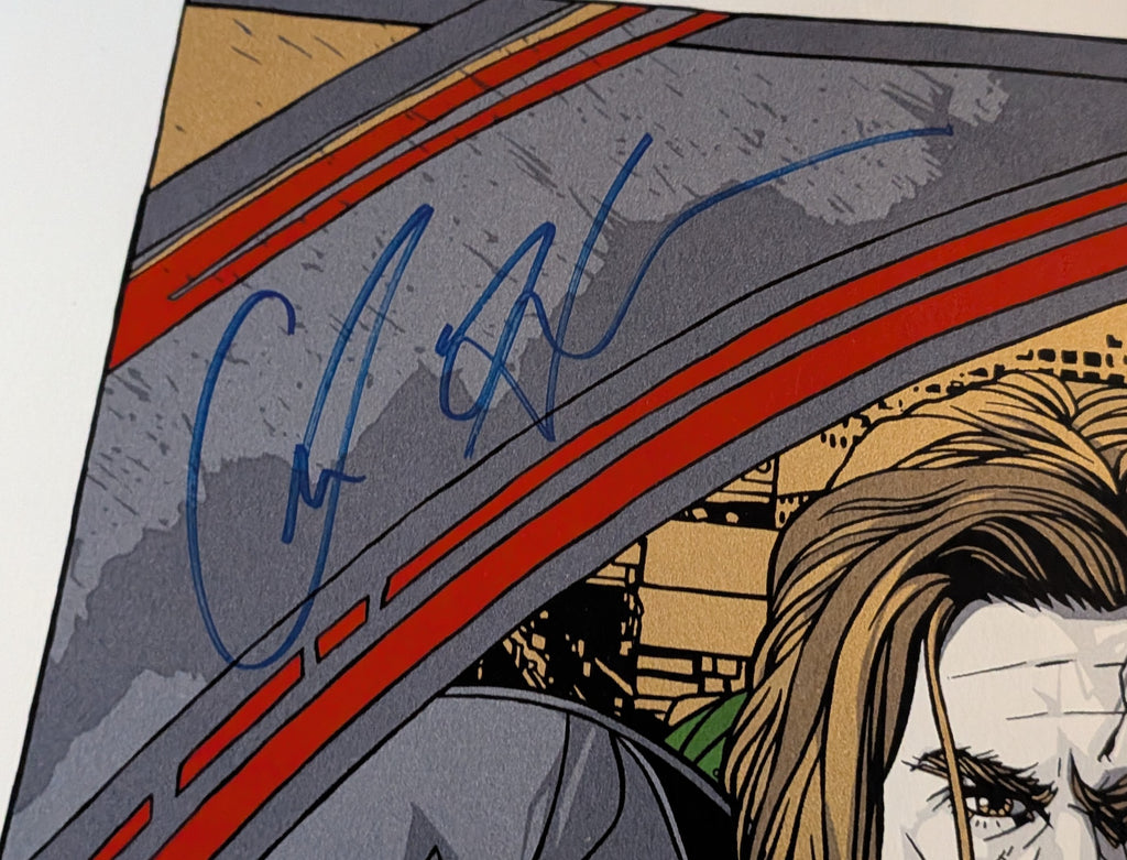 Stan Lee, Chris Evans, Chris Hemsworth, Mark Ruffalo and Cast Autographed Mondo Avengers 24x36 Ltd Edition Print
