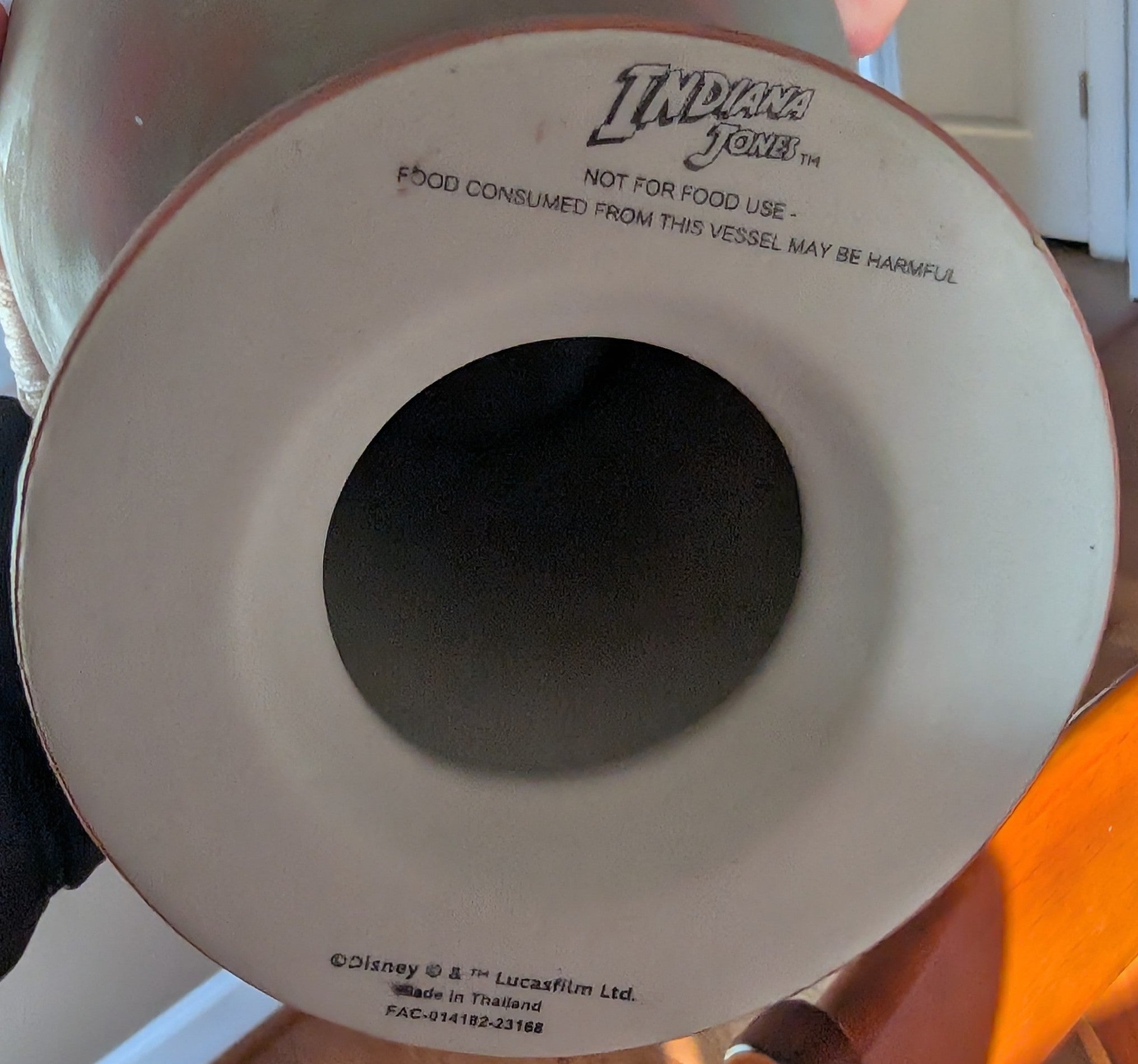 Harrison Ford Signed Holy Grail Prop Replica – Indiana Jones and the Last Crusade Beckett Witnessed | Screen-Accurate Ceramic Grail | Licensed