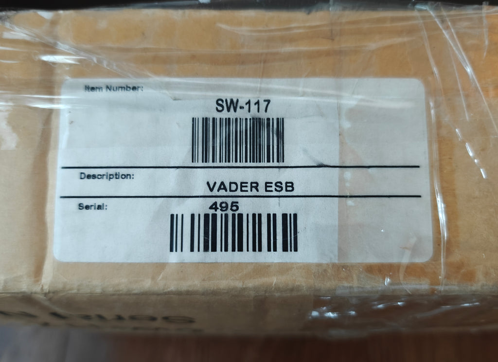 Master Replicas Star Wars Darth Vader Lightsaber Empire Strikes Back EPV Limited Edition SW-117