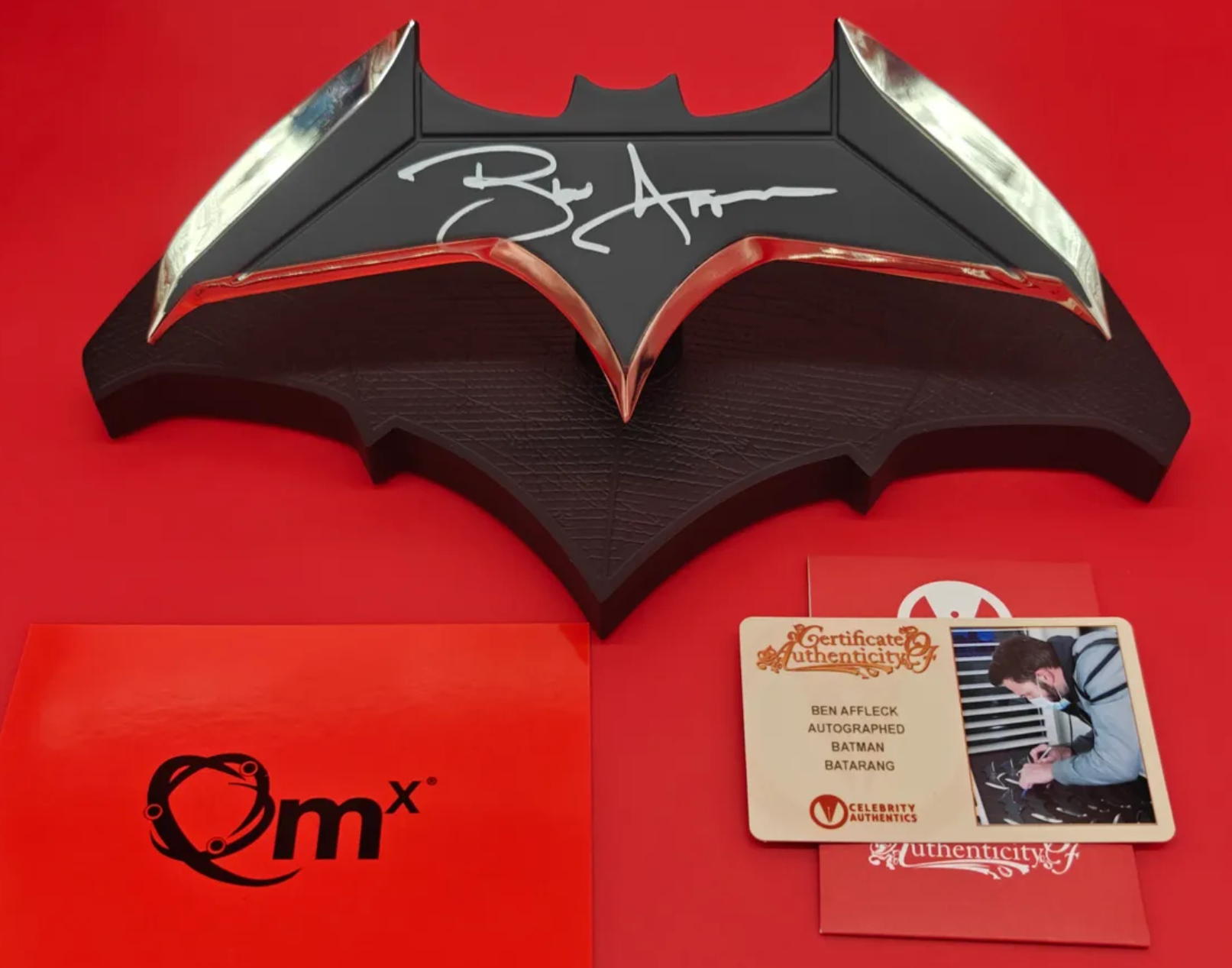 Batman: Legendary Batarang Autographed Prop Replica Collection — 1:1 Scale — Celebrity Authentics Certified