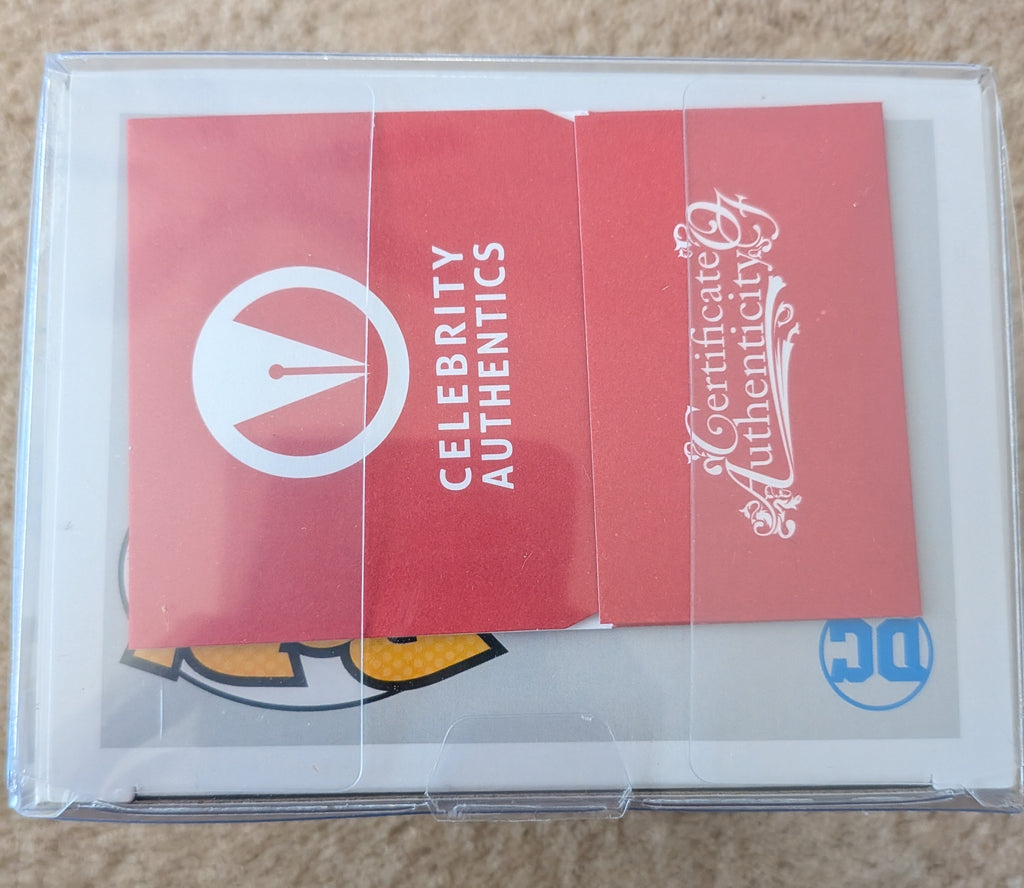 Ezra Miller Signed The Flash #1413 Funko POP! – Summer Convention 2023 Limited Edition (Celebrity Authentics Verified)