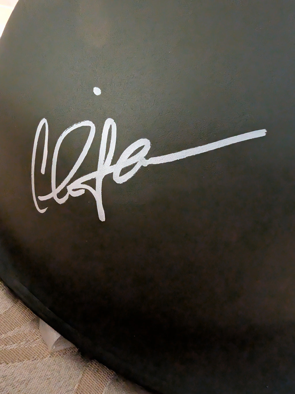 Willem Dafoe, Johnny Depp, Charlie Sheen Multi-Signed Authentic M1 Army Steel Helmet Prop Replica – Platoon (1986) | Celebrity Authentics & SWAU