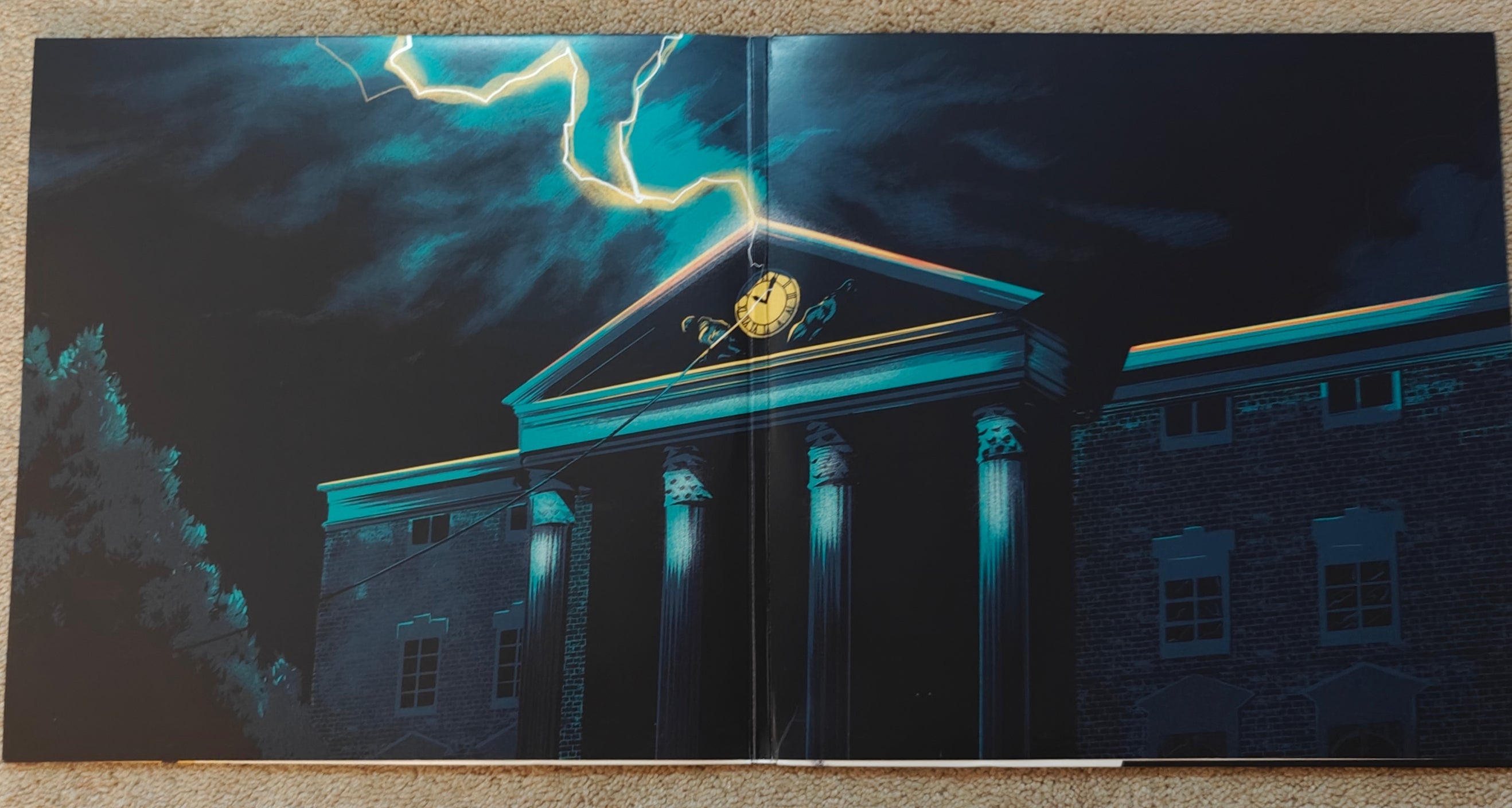 8x Cast-Signed Mondo Back to the Future Original Score 2XLP Vinyl Record