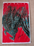 Arnold Schwarzenegger Signed Predator 24x36 Fine Art Giclée Print by Ash Thorp – One-of-One