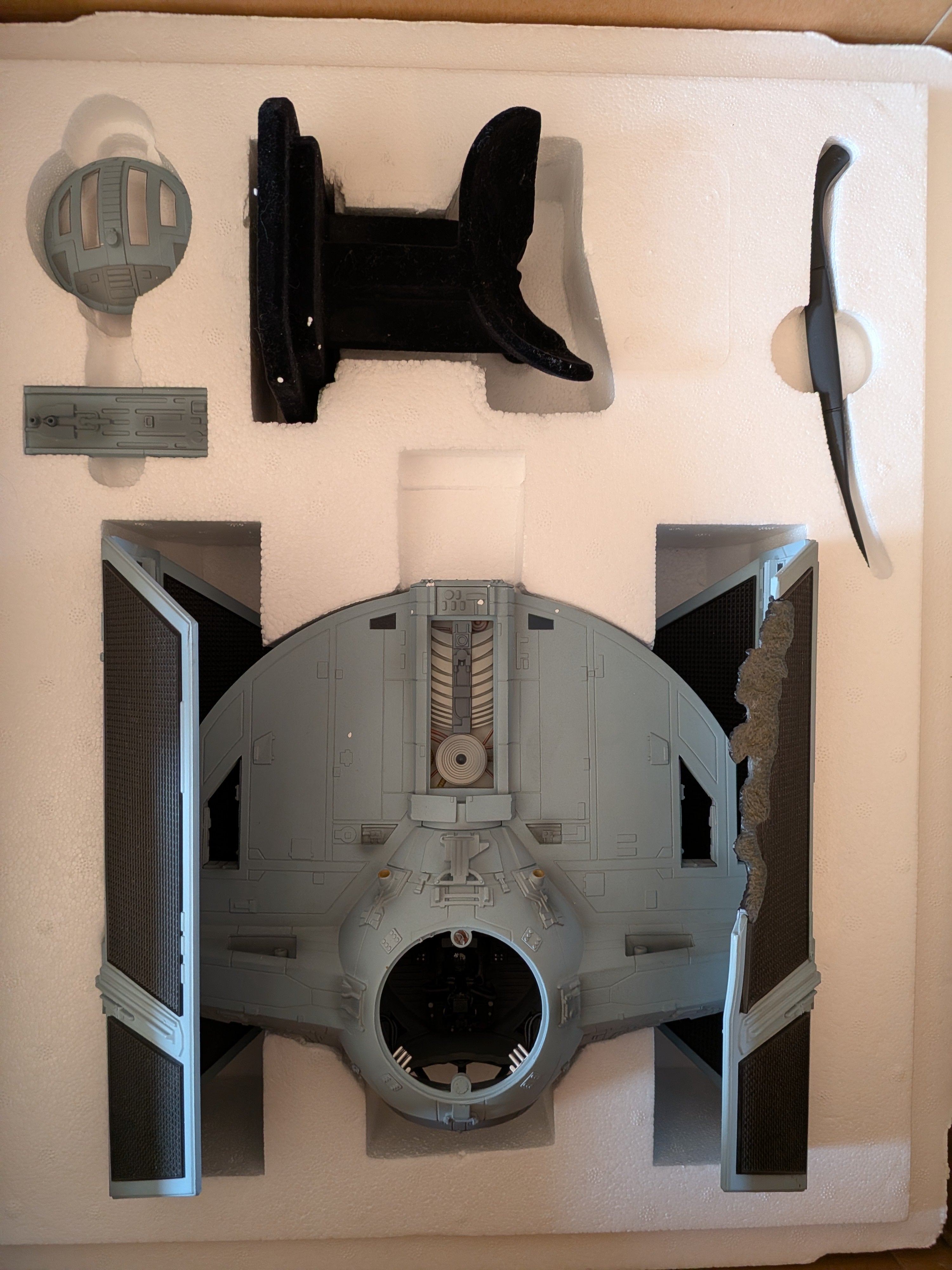 Code 3 Signature Series Darth Vader TIE Fighter (2005) – Signed by James Earl Jones - Only 500 Worldwide