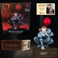 Bill Skarsgard Signed IT Pennywise Celebrity Authentics Exclusive 13" Maquette 1:5 Statue - Limited Edition