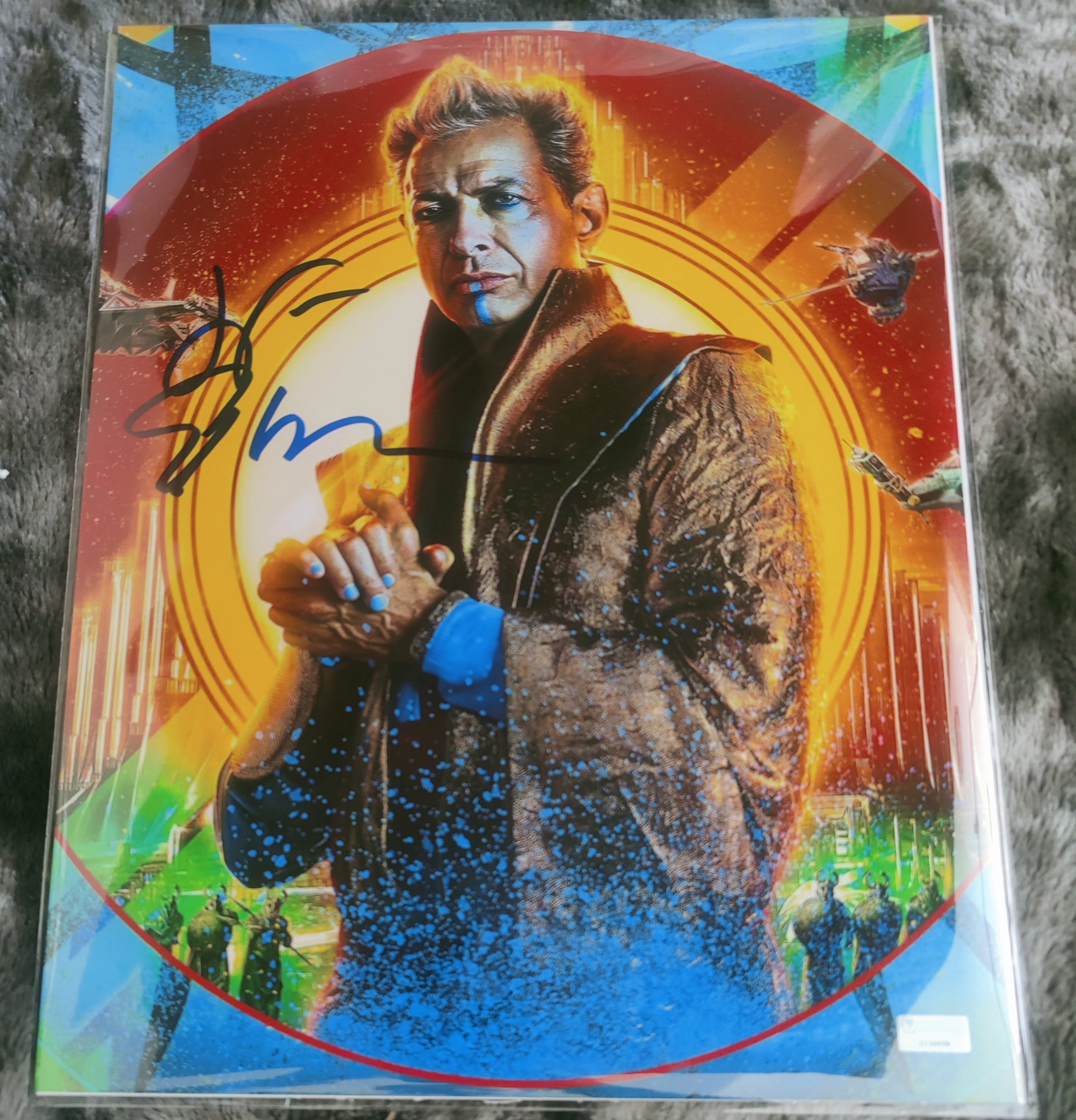 Jeff Goldblum Signed 11x14 Photo as The Grandmaster from Thor: Ragnarok