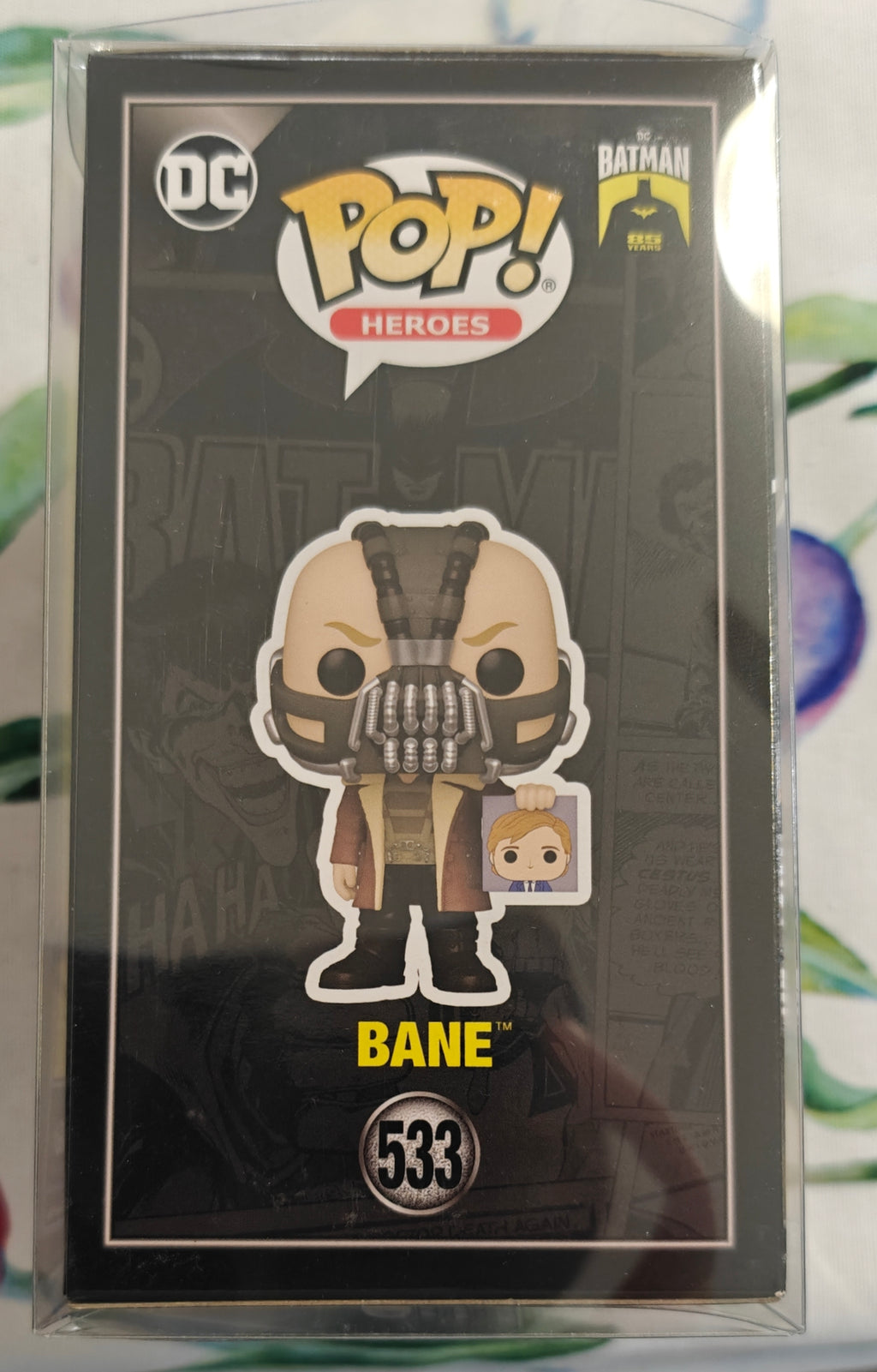 Tom Hardy Signed The Dark Knight Rises Bane Funko Pop Target Exclusive #533