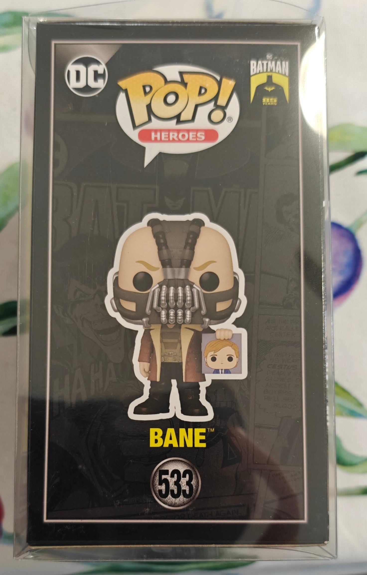 Tom Hardy Signed The Dark Knight Rises Bane Funko Pop Target Exclusive #533