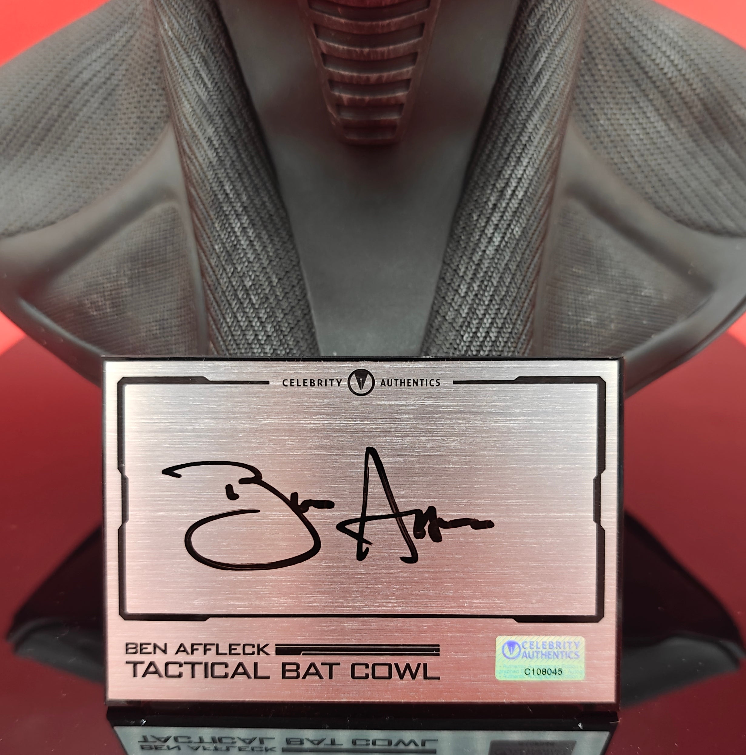 Ben Affleck Signed Batman vs Superman: Dawn of Justice - Batman Cowl Signature Edition