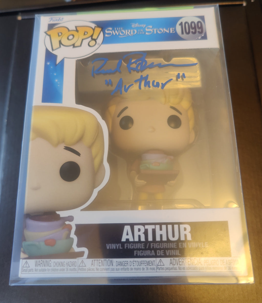Funko Pop Disney's The Sword in the Stone - Arthur (Signed by Richard Reitherman)