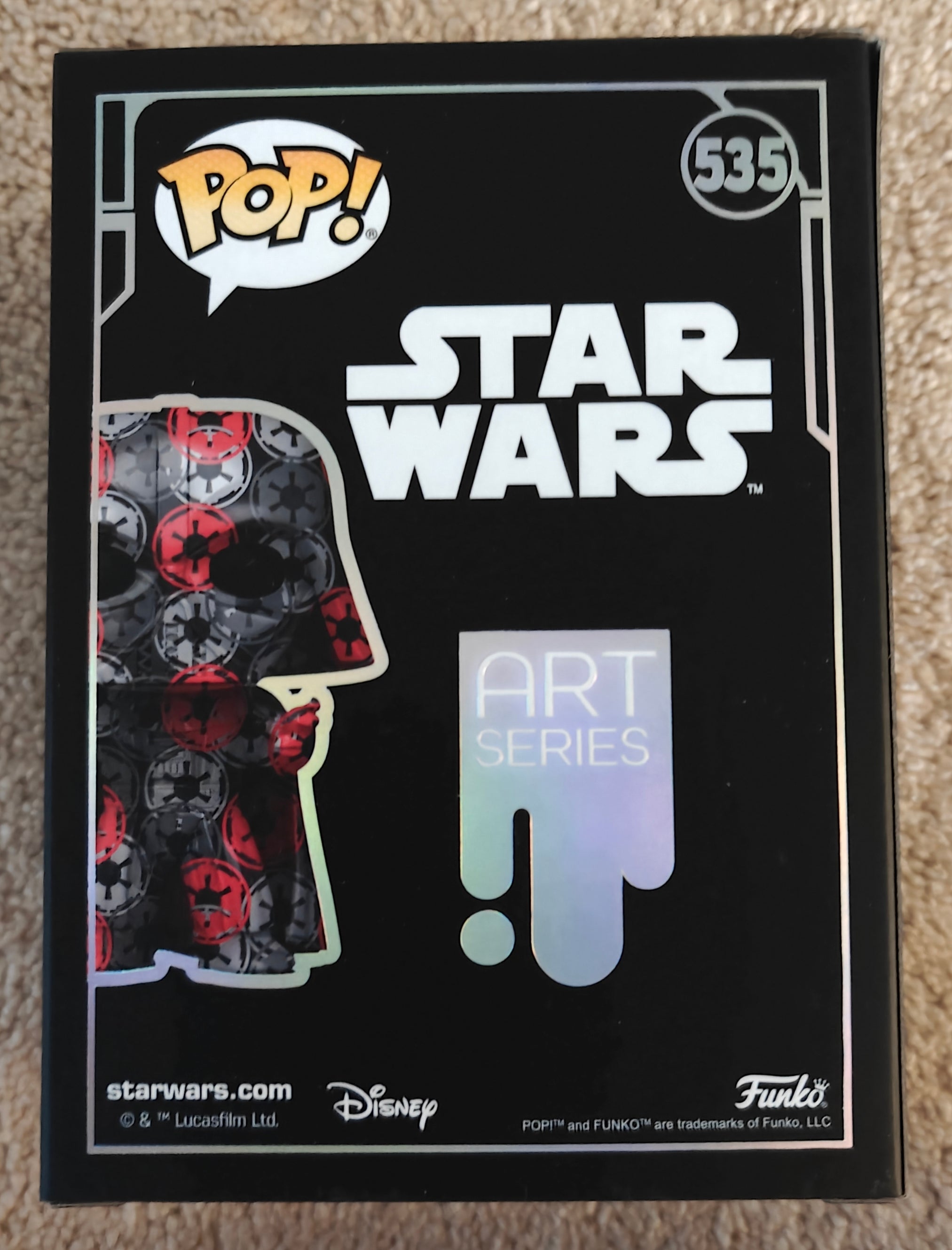 Hayden Christensen & Ewan McGregor Dual Art Series Target Exclusive Funko Pops #535 and #536