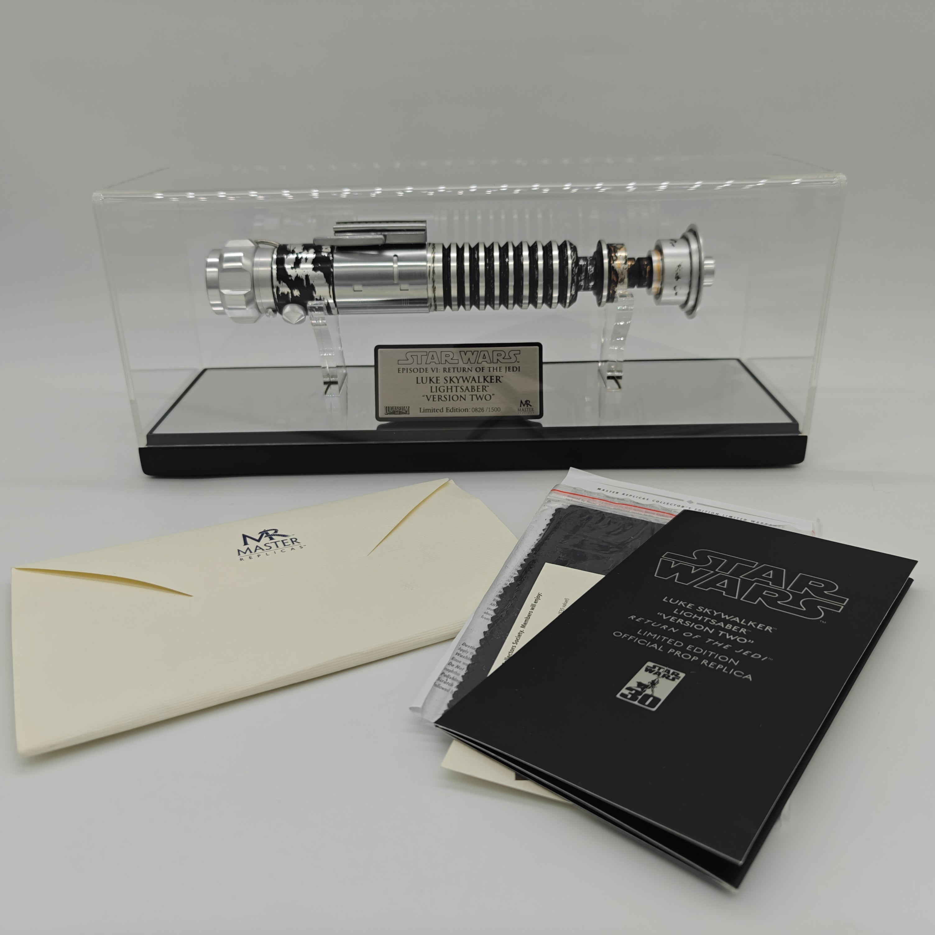 Master Replicas Star Wars Return of the Jedi Luke Skywalker Lightsaber V2 - Limited Edition Prop Replica