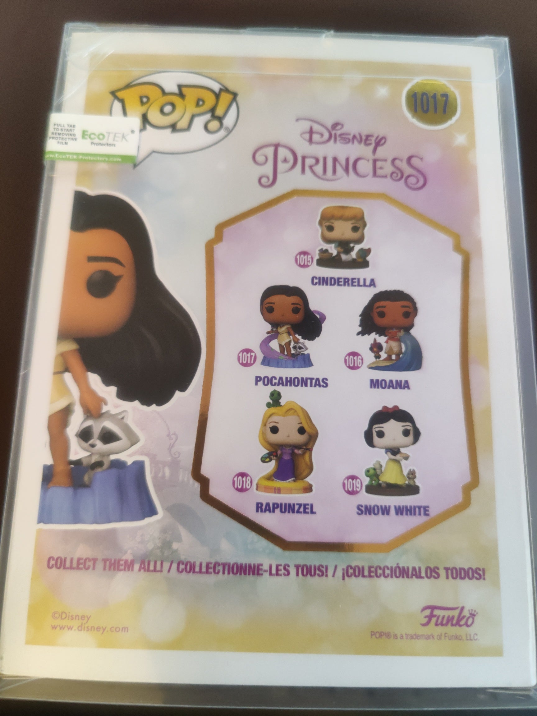 Funko Pop Disney's Pocahontas (Signed by Irene Bedard) with Inscription