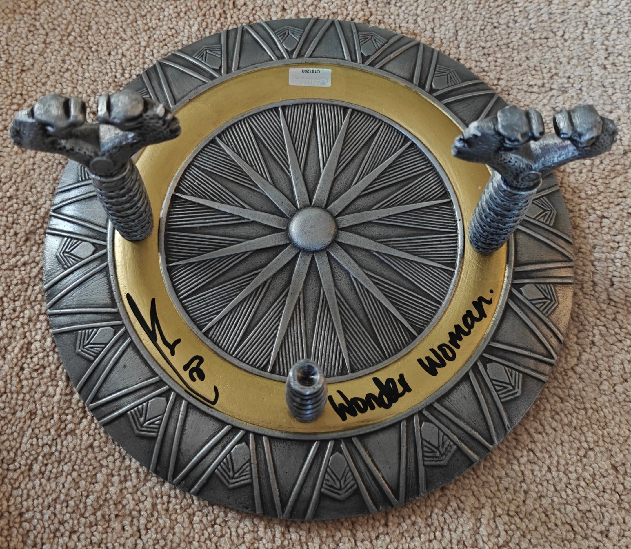 Gal Gadot Signed Wonder Woman Tiara Limited Edition 1:1 Prop Replica from Factory Entertainment