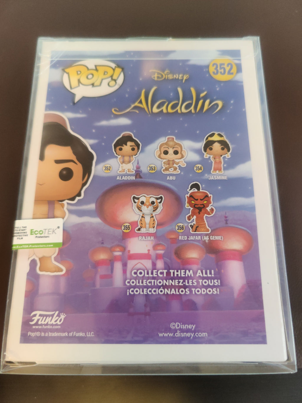 Funko Pop Disney's Aladdin with "Al" Character Name (Signed by Scott Weinger)