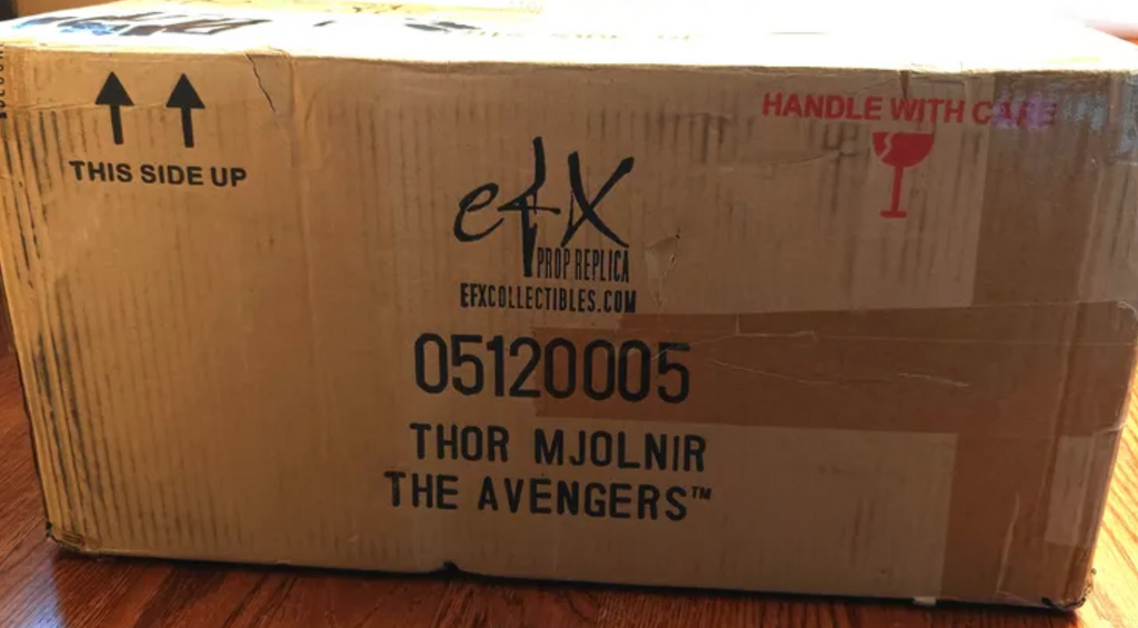 EFX Thor Hammer (Mjolnir) 1:1 Limited Edition Hemsworth Marvel Avengers