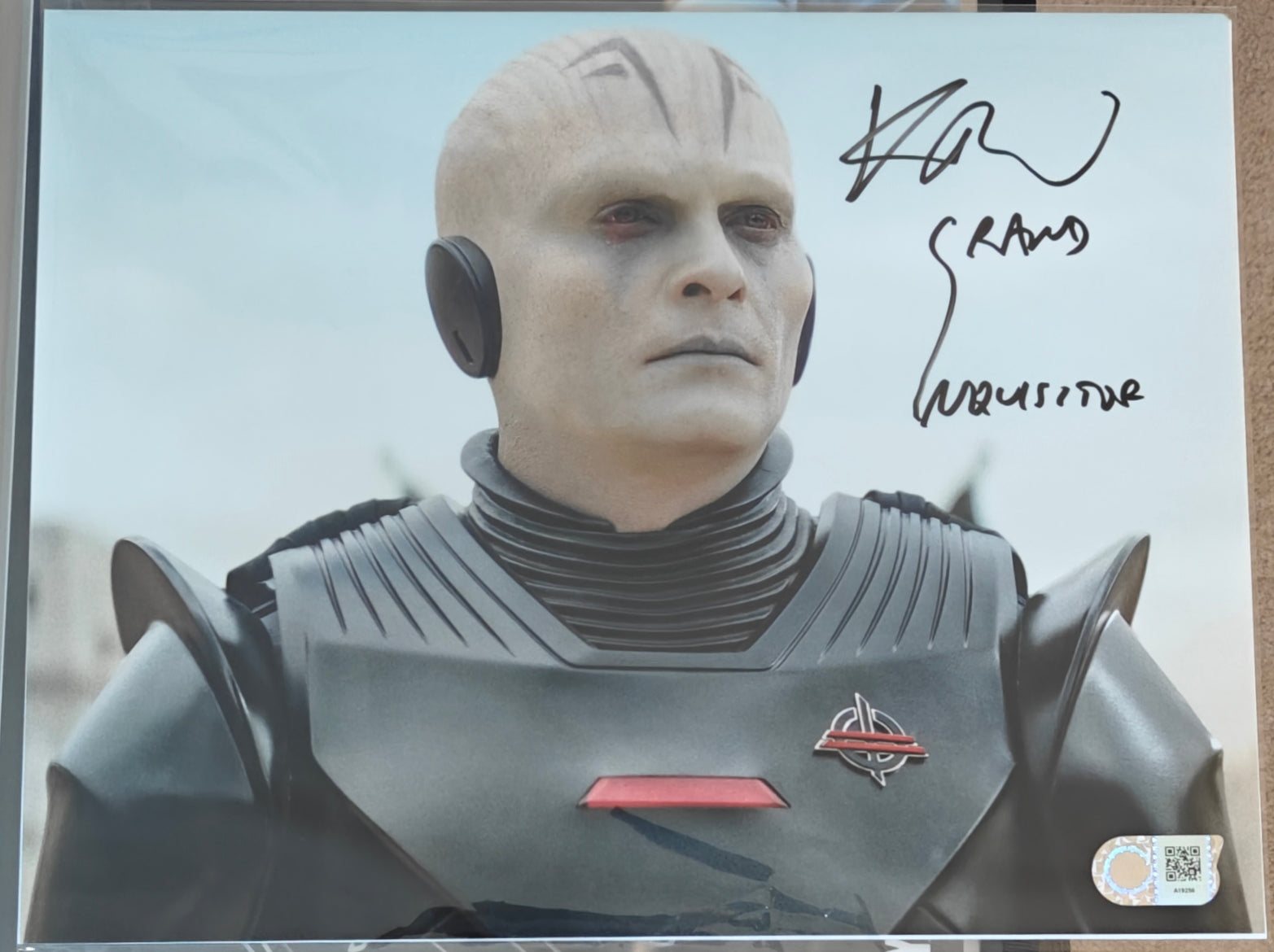 Rupert Friend Signed 11x14 Photo as Grand Inquisitor from Star Wars: Obi-Wan Kenobi Series