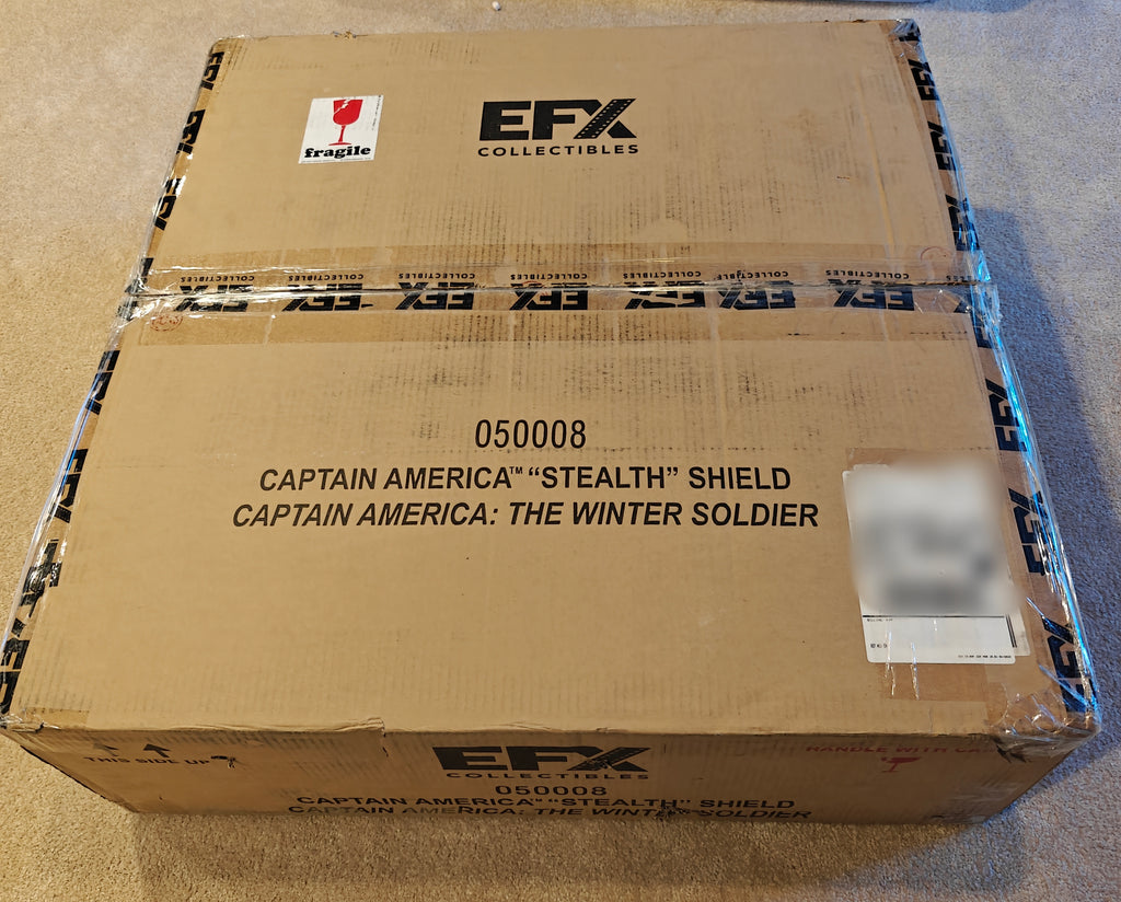 EFX Collectibles Marvel Captain America Stealth Shield 1:1 Winter Soldier Sold Out Rare 6/250