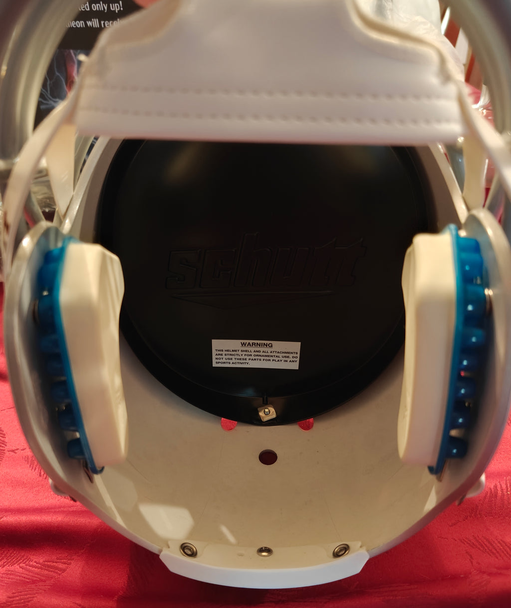 Val Kilmer Signed/Inscribed Top Gun Iceman Aviator Football Helmet 1/1 JSA + Celebrity Authentics