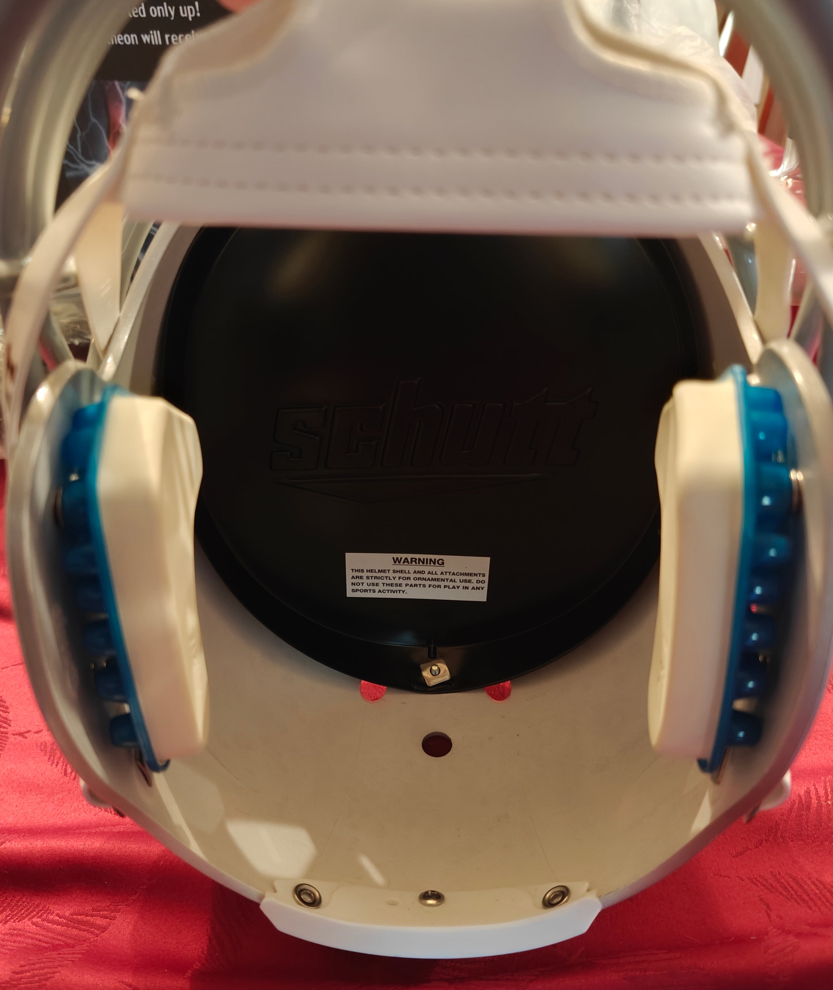Val Kilmer Signed/Inscribed Top Gun Iceman Aviator Football Helmet 1/1 JSA + Celebrity Authentics