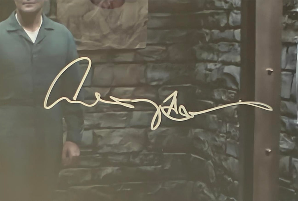 Anthony Hopkins & Jodie Foster Signed Dual 11x14 Photos Silence of the Lambs (SWAU) in 14x30 Frame