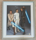 Hayden Christensen, Natalie Portman & Ewan McGregor Signed Star Wars Episode II Photo – 16x20 | SWAU Authenticated