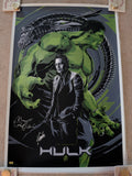 Stan Lee & Mark Ruffalo Dual Signed The Incredible Hulk Mondo 24x36 Poster – Ken Taylor Limited Edition Silkscreen