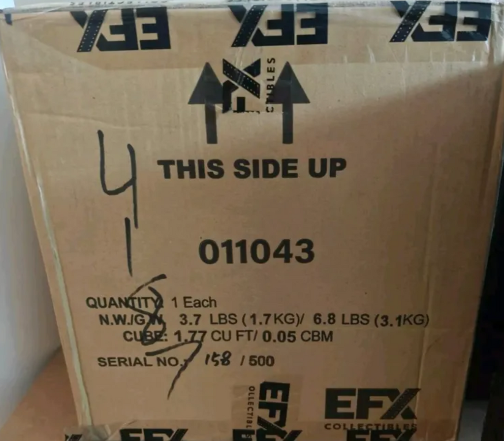 Emily Swallow Signed EFX The Armor Helmet LE Prop Replica 1:1 Mandalorian SEALED