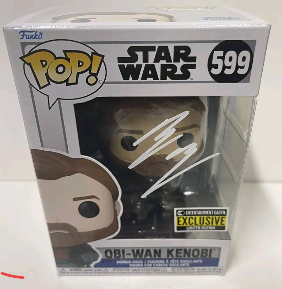 Ewan McGregor Signed Obi-Wan Kenobi Funko Pop - #538