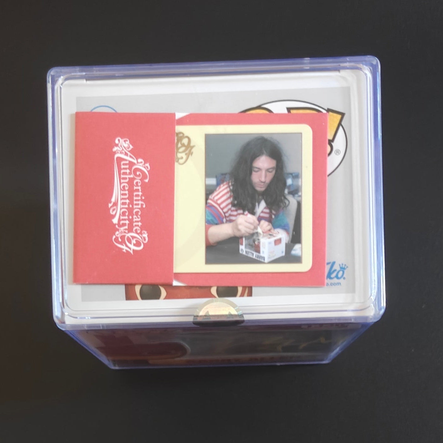Ezra Miller Signed The Flash #208 Funko Pop DCEU