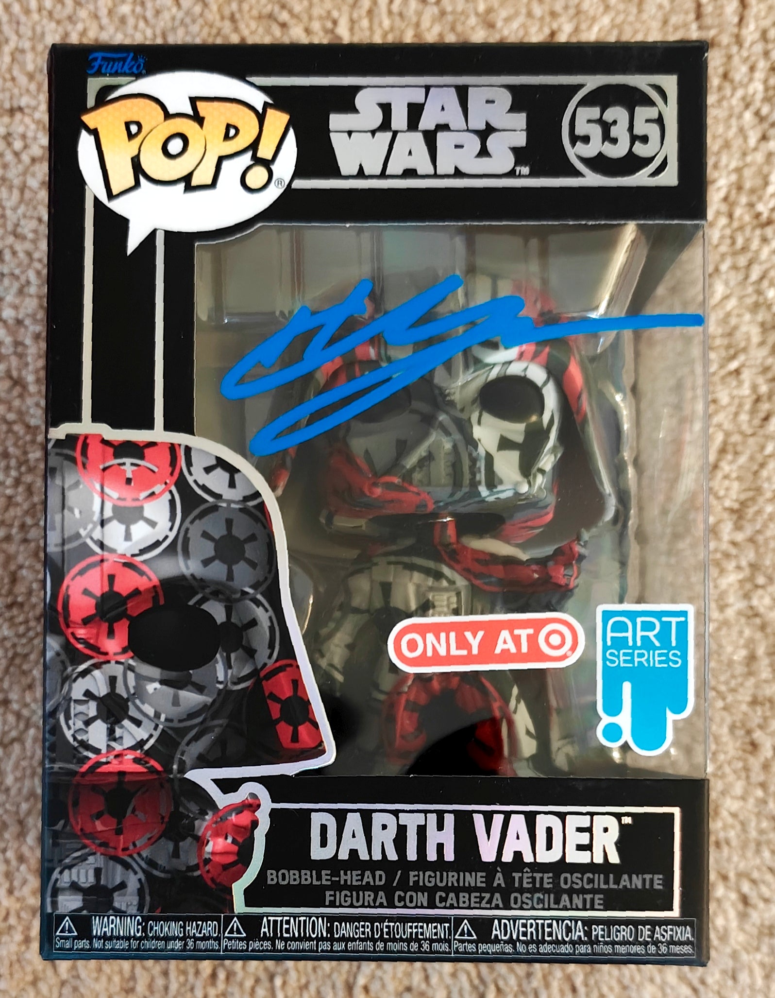 Hayden Christensen & Ewan McGregor Dual Art Series Target Exclusive Funko Pops #535 and #536